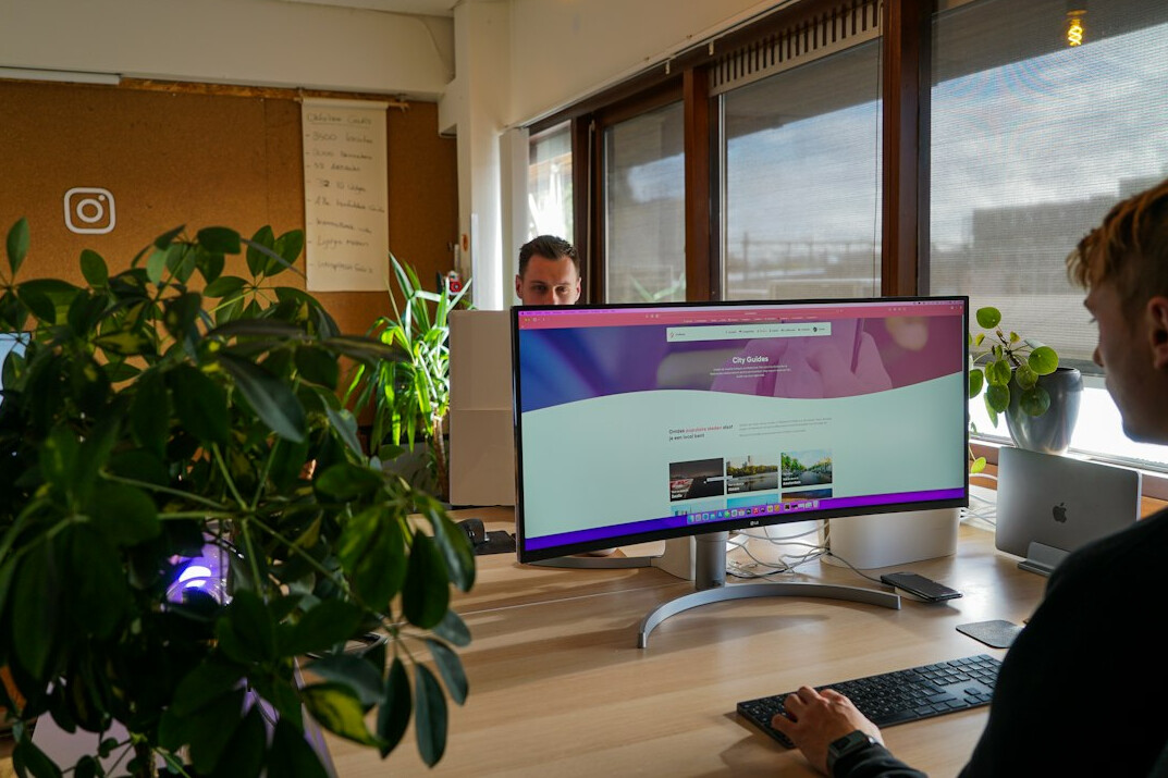 digital transformation office scene
